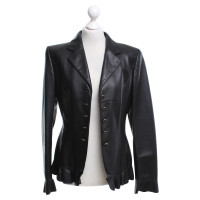 Escada Lamsvacht blazer in zwart