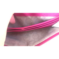 Michael Kors Täschchen/Portemonnaie aus Leder in Rosa / Pink