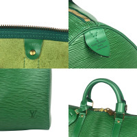 Louis Vuitton Keepall 60 in Pelle in Verde