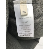 Céline Dress Wool in Grey