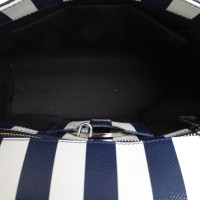 Dolce & Gabbana Handtasche in Blau/Weiß