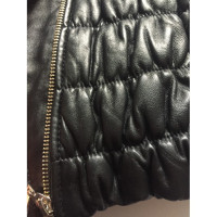 Liu Jo Jacket/Coat Leather in Black