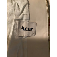 Acne Vest Leather in Cream