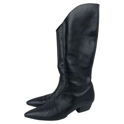 Magda Butrym Boots Leather in Black