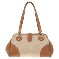 Miu Miu Shoulder bag in brown / beige