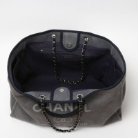Chanel Tote bag in Tela in Grigio