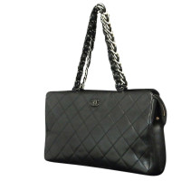 Chanel Shoulder bag Leather in Black