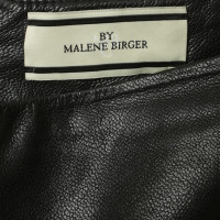 By Malene Birger Leather pants in black 