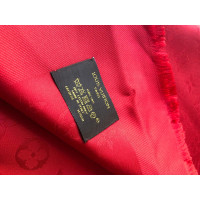 Louis Vuitton Schal/Tuch aus Seide in Rot