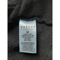 Velvet Veste/Manteau en Coton en Noir