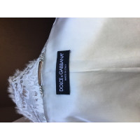 Dolce & Gabbana Jacke/Mantel in Silbern