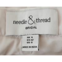 Needle & Thread Jupe en Crème