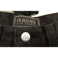 Versace Jeans en Denim en Noir