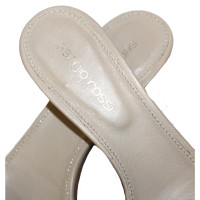 Sergio Rossi Sandals Leather in Cream