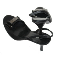 Laurèl Sandals Silk in Black