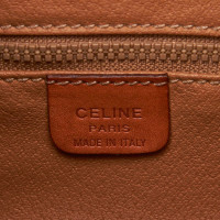 Céline Handtasche aus Canvas in Ocker