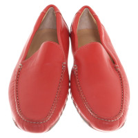 Bally Loafers in red