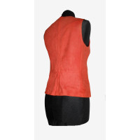 Ralph Lauren Vest Leather in Orange