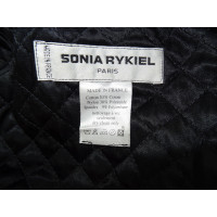 Sonia Rykiel Jacke/Mantel aus Baumwolle in Schwarz