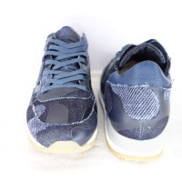 Philippe Model Chaussures de sport en Denim en Bleu