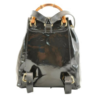 Gucci Backpack Patent leather in Black