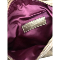 Cesare Paciotti Clutch Bag Leather in Gold