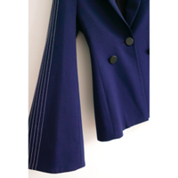 Ellery Jacke/Mantel aus Wolle in Blau