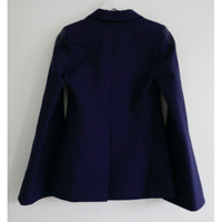 Ellery Jacke/Mantel aus Wolle in Blau