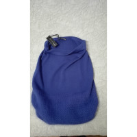 D. Exterior Knitwear Wool in Blue