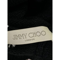 Jimmy Choo Hoed/Muts Wol in Zwart