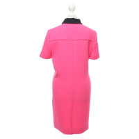 Victoria Beckham Kleid in Pink/Dunkelblau