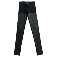 Ann Demeulemeester Trousers Leather in Black