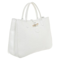 Longchamp Maniglia borsa in bianco