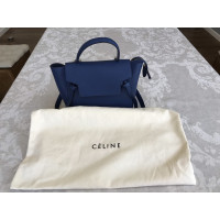 Céline Belt Bag en Cuir en Bleu