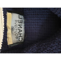 Chanel Oberteil aus Baumwolle in Blau