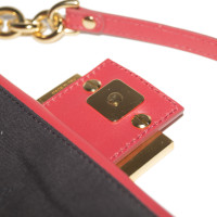 Fendi Handbag Leather in Fuchsia