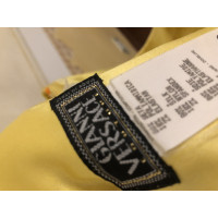 Gianni Versace Kleid aus Seide in Gelb