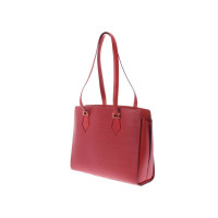 Louis Vuitton Shoulder bag Canvas in Red