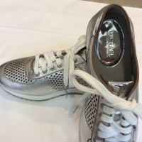 Michael Kors Trainers Leather in Silvery