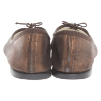 Repetto Ballerines en bronze