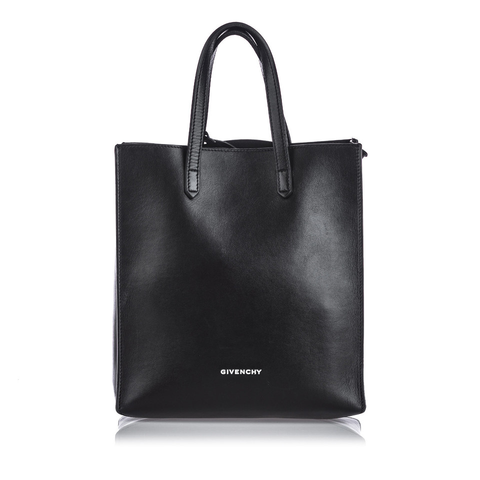 Givenchy Neo Stargate Tote Leer in Zwart