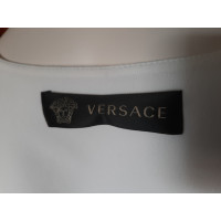 Versace Robe en Soie en Blanc