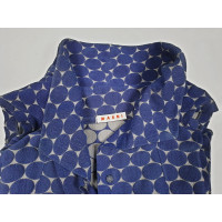 Marni Jacke/Mantel aus Baumwolle in Blau