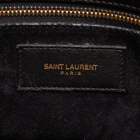 Saint Laurent Sac De Jour Leer in Zwart