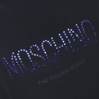 Moschino T-shirt en bleu foncé