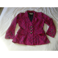 Yves Saint Laurent Giacca/Cappotto in Fucsia