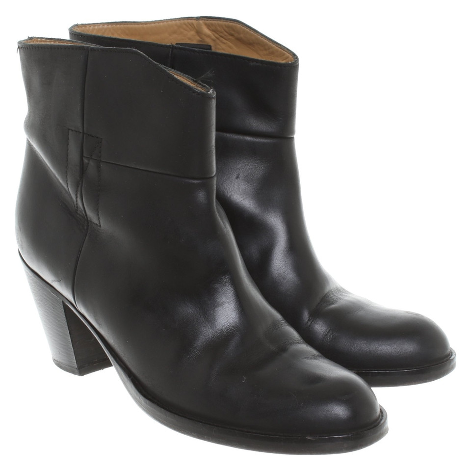 Acne Leather ankle boots