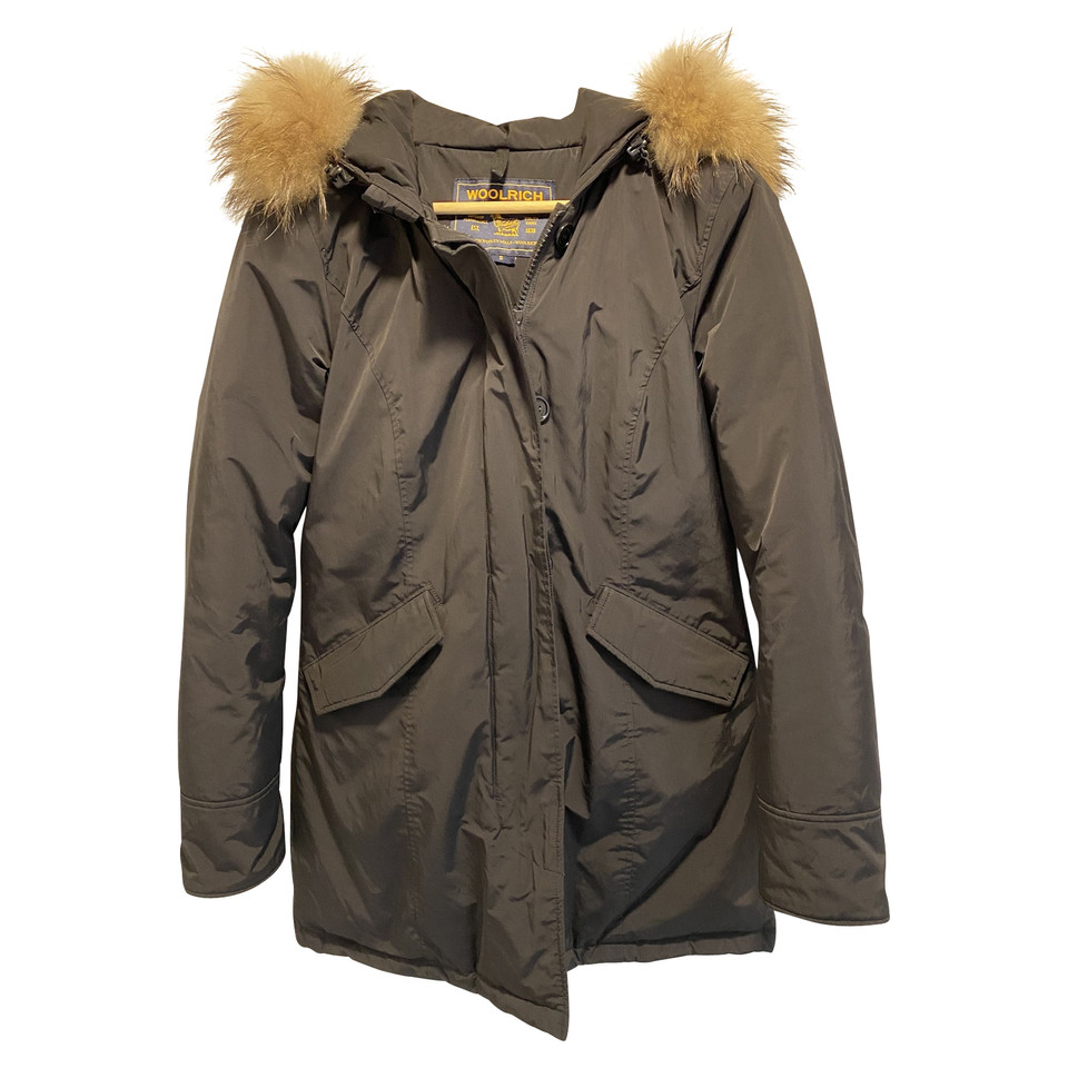 Woolrich Jas/Mantel in Zwart