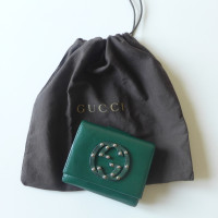 Gucci Sac à main/Portefeuille en Cuir en Vert