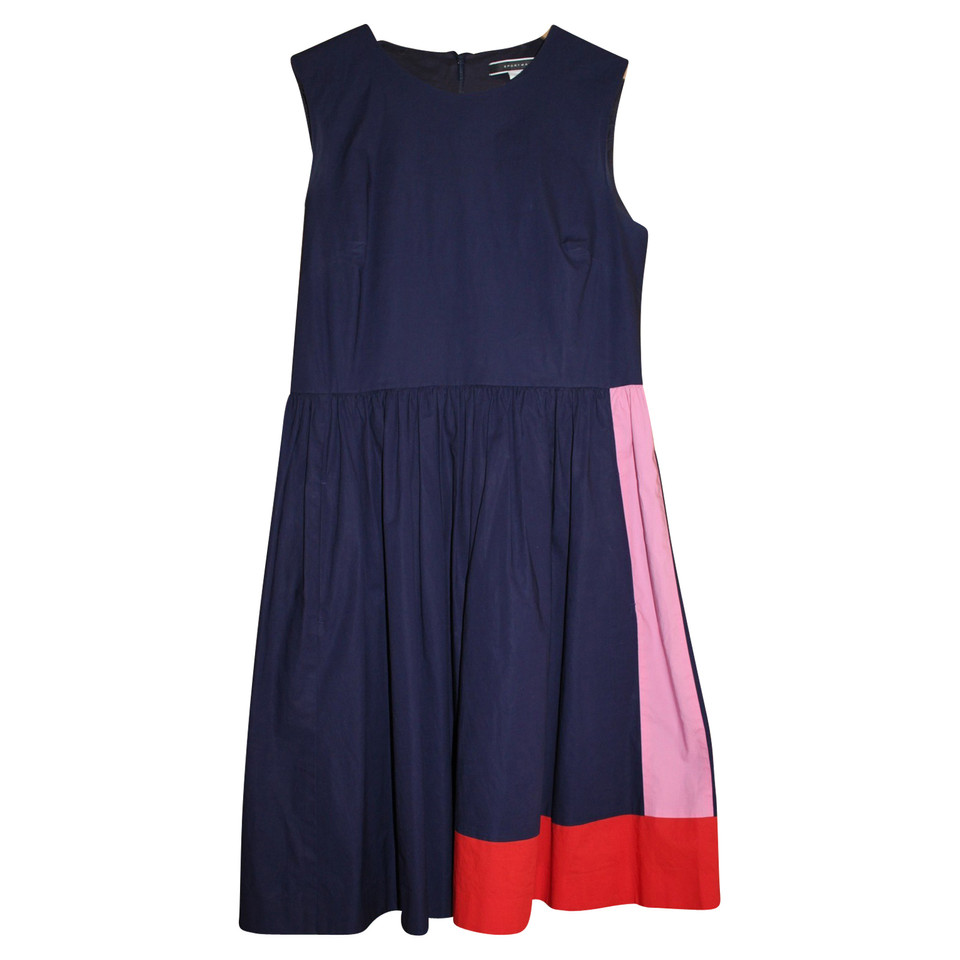 Sport Max Kleid aus Baumwolle in Blau